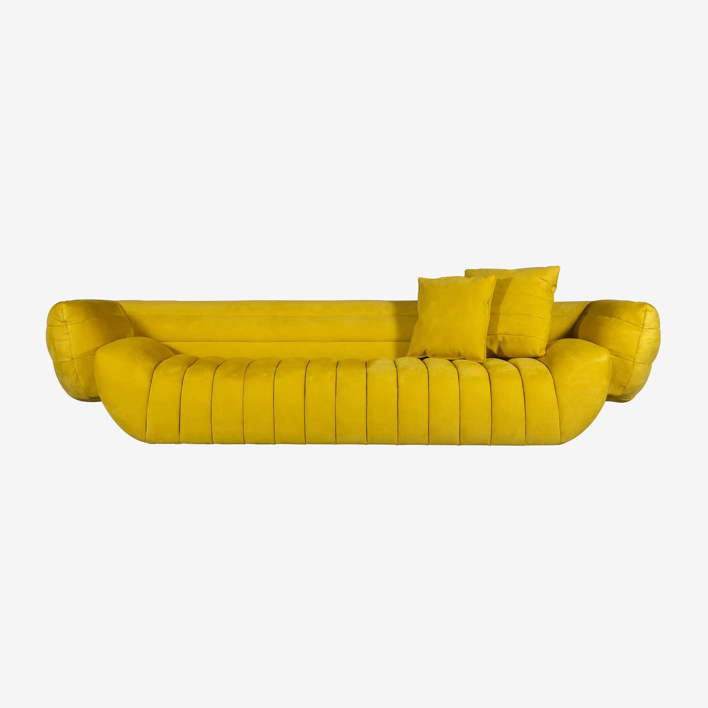 Tachile 4 Seater Sofa Yellow